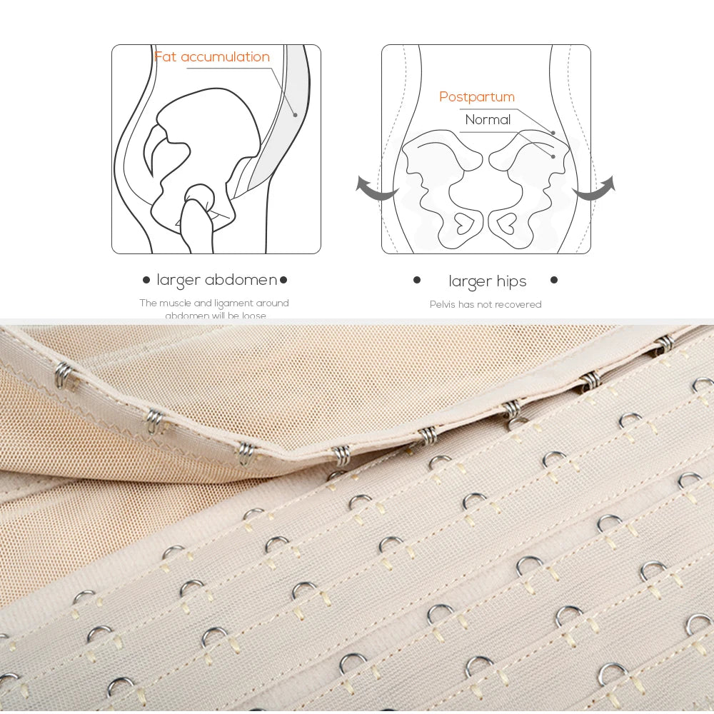 Cinta Modeladora Feminina de Alta Compressão - Cintura mais definida desde o primeiro uso